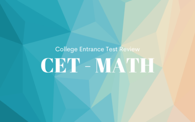 Math CET Review